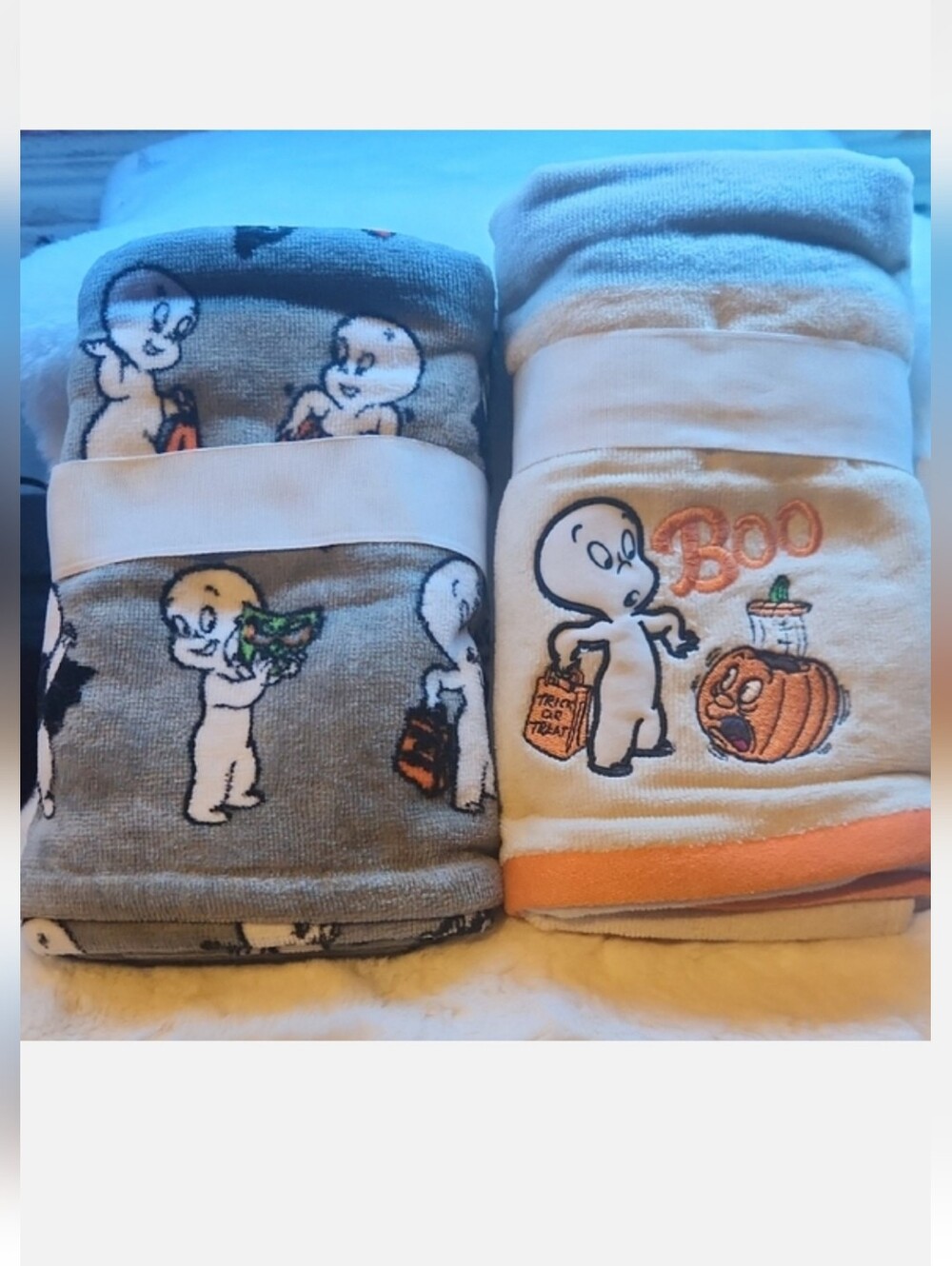 Casper The Friendly Ghost, Halloween 90's Character Spooky Friendly Bathroom Set